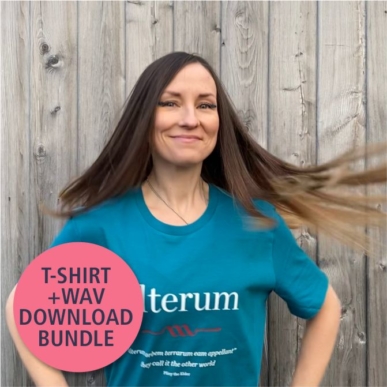 alterum Organic T-Shirt + WAV Downloads Bundle